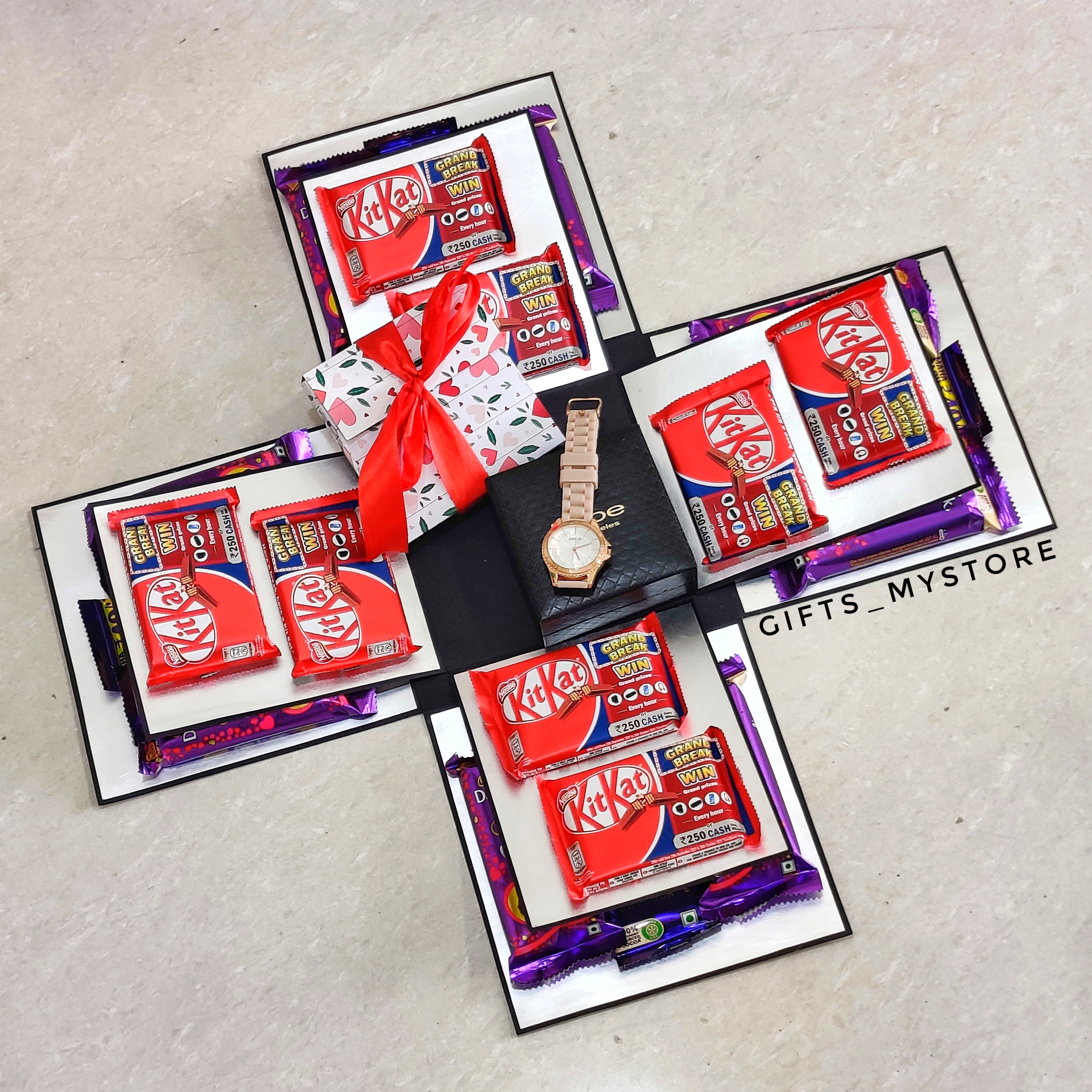 2 LAYER BIG SIZE CHOCOLATE EXPLOSION BOX